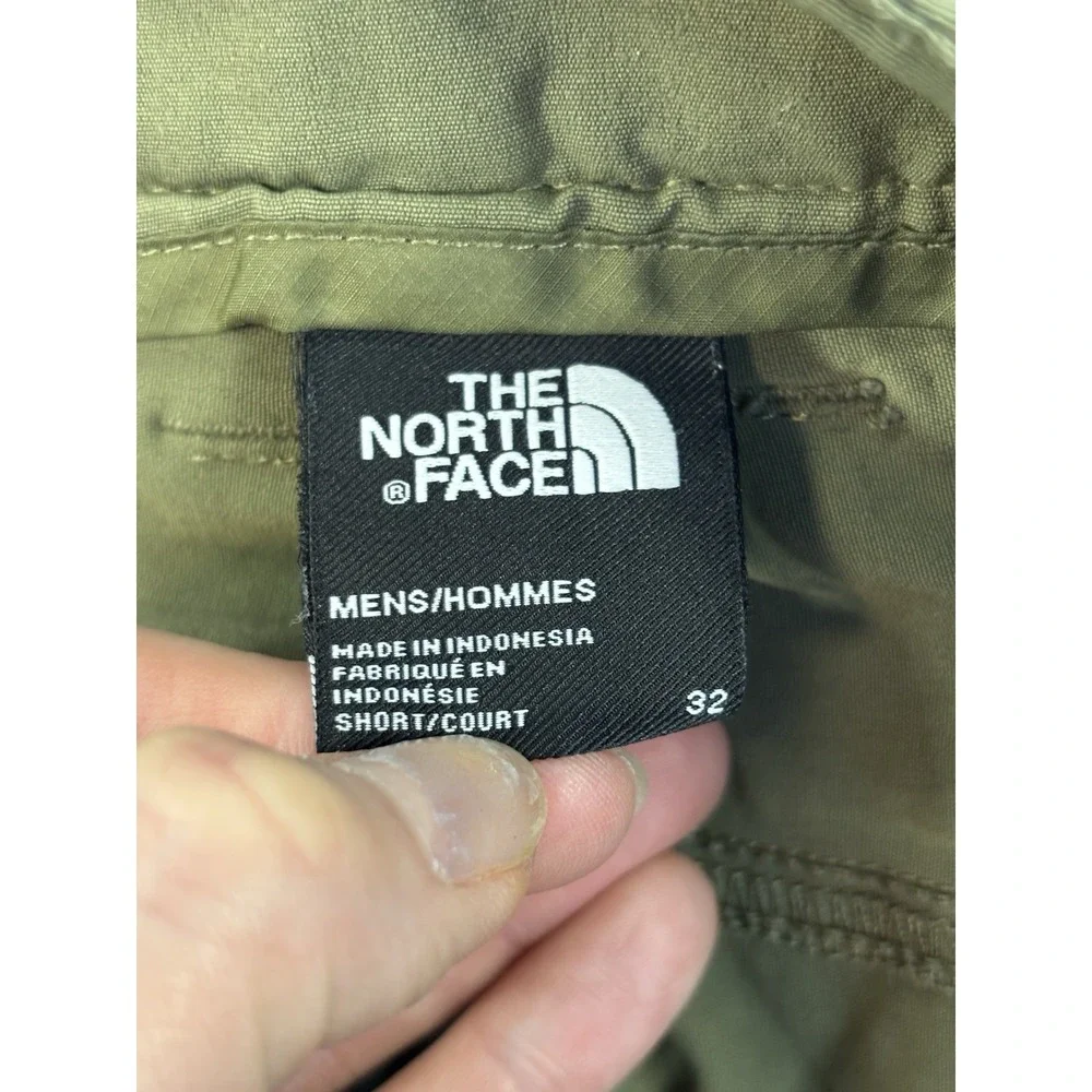 The North Face Men's 32X25 Green‎ Cropped Outdoors Hiking Trail Athleisure Pants